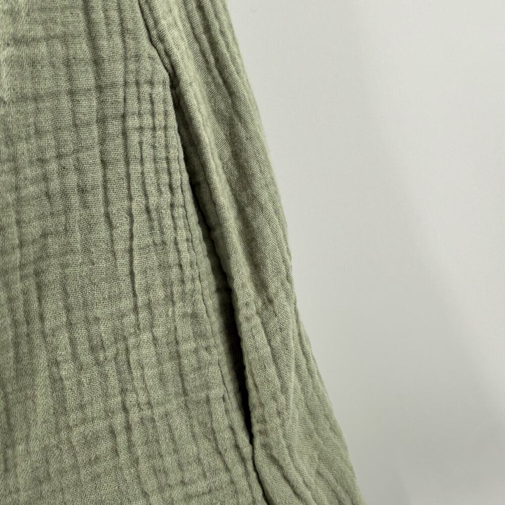 Amadi Dress Women’s Extra Small NEW Anthropologie Nola Off Shoulder Green NWOT - Picture 11 of 16
